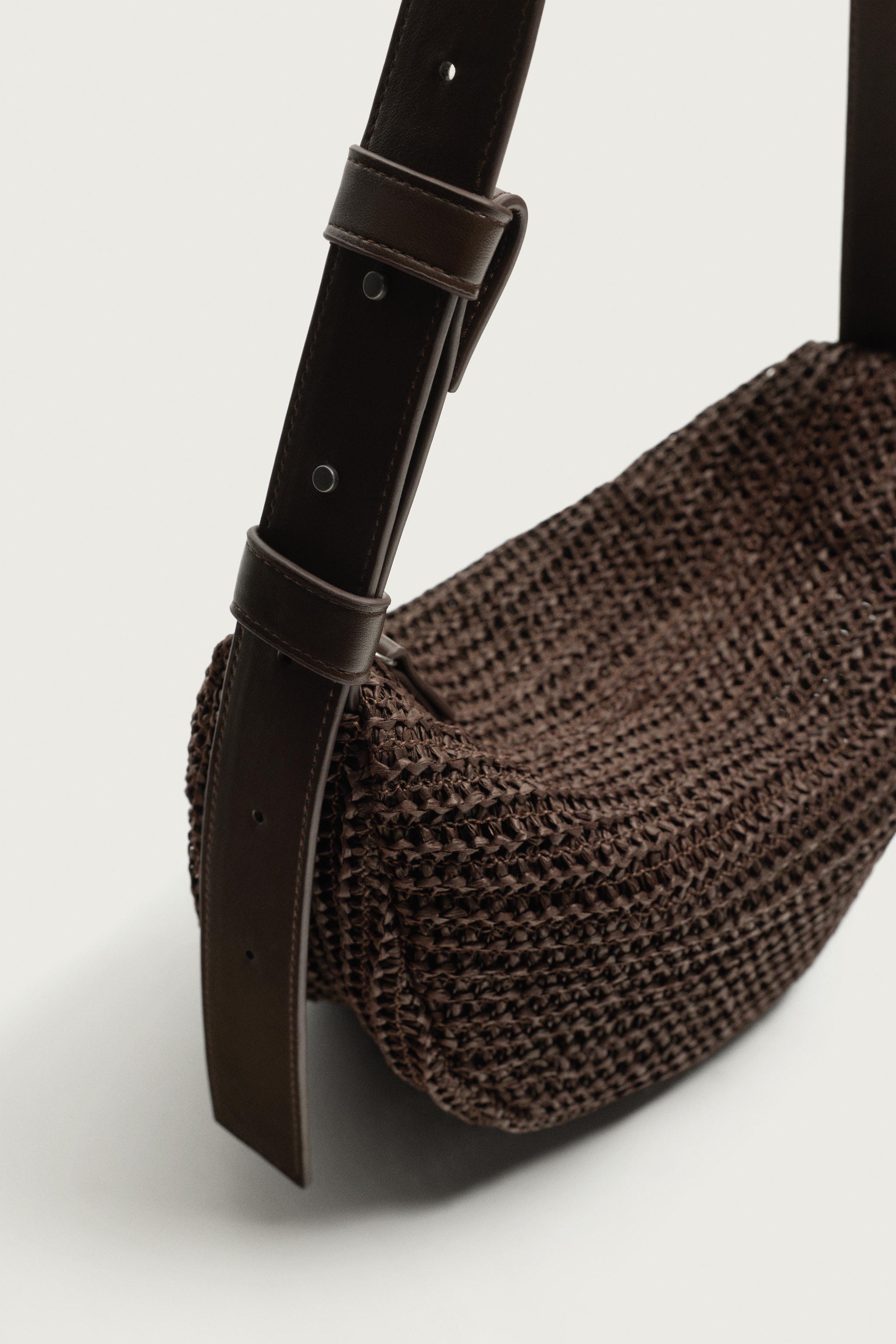 WOVEN SHOULDER BAG
